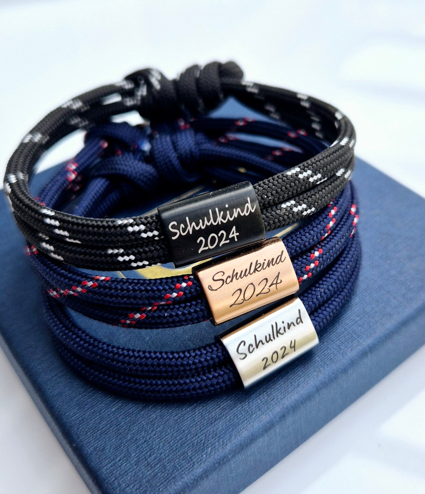 Gravur Armband Einschulung, Schulkind 2024, Schulbeginn, Schulkind, Schuleinführung