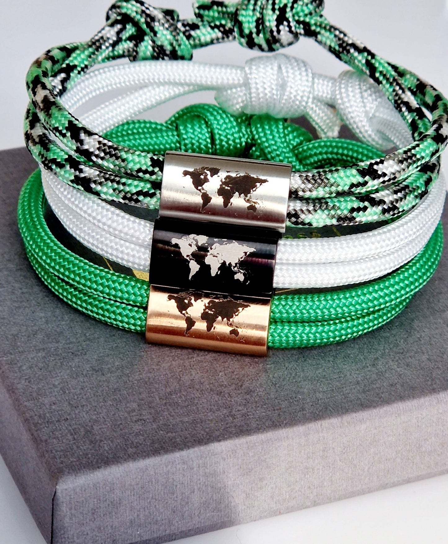 Gravur Armband Koordinaten, Weltkarte, Travel, Weltenbummler, Reisen