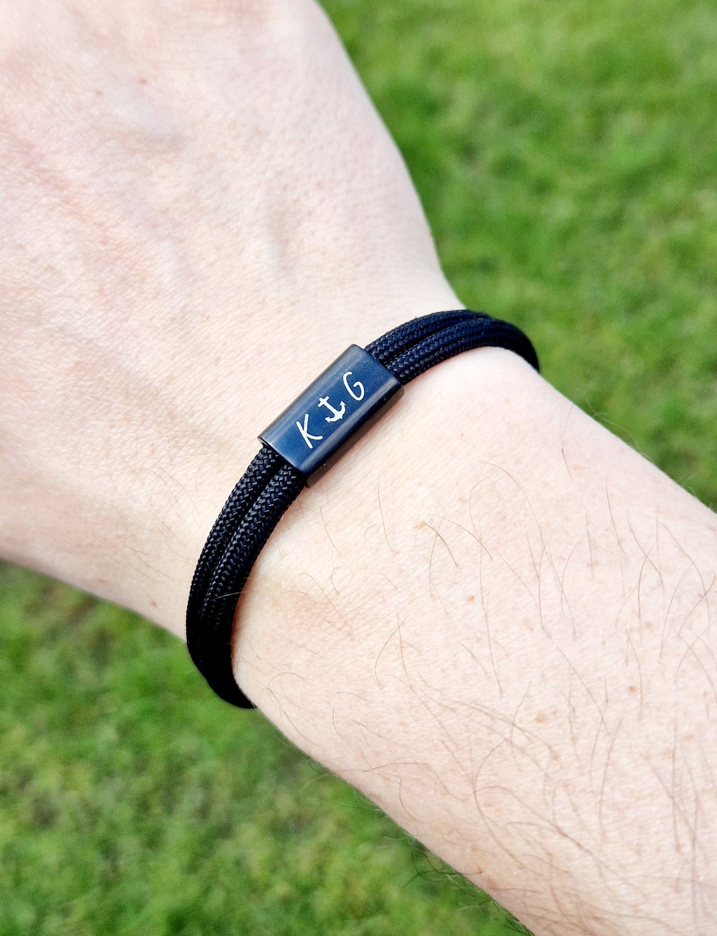 Gravur Armband für Paare, PaarArmband, Liebe, Liebesbeweis, Anker