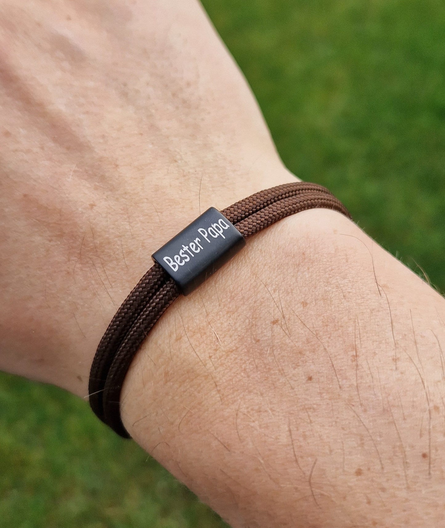 Gravur Armband Bester Papa, Vatertag