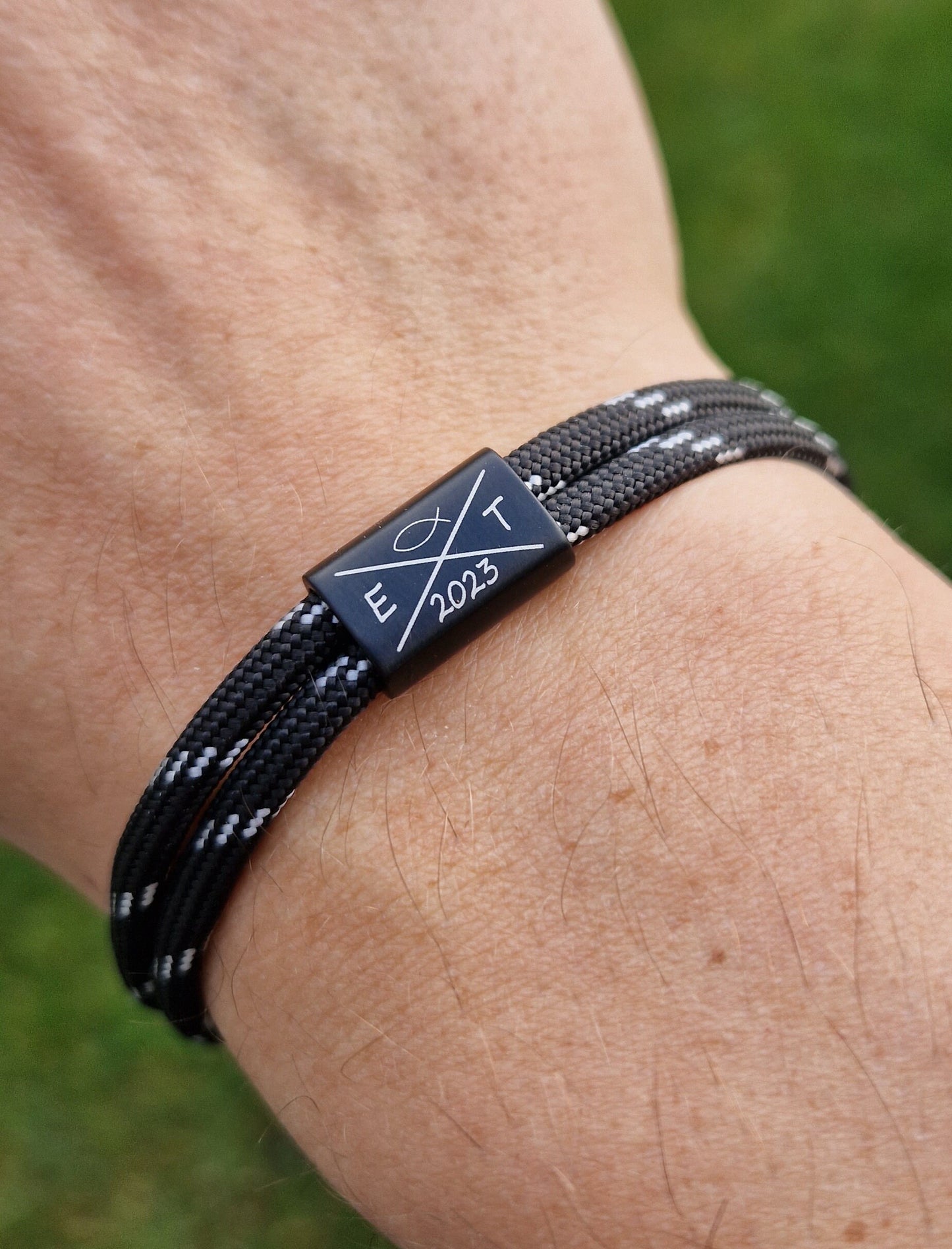 Gravur Armband, Kommunion, Konfirmation, Buchstaben
