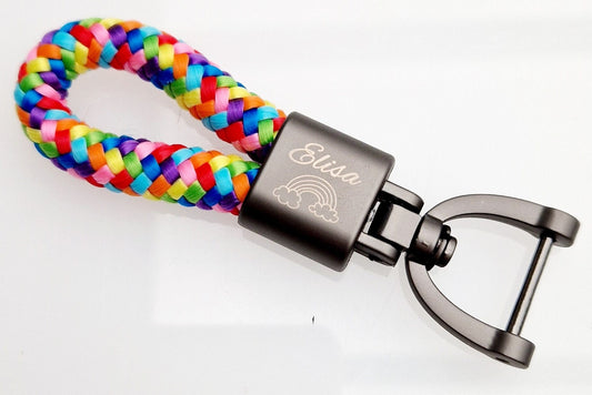 Schlüsselanhänger, Regenbogen