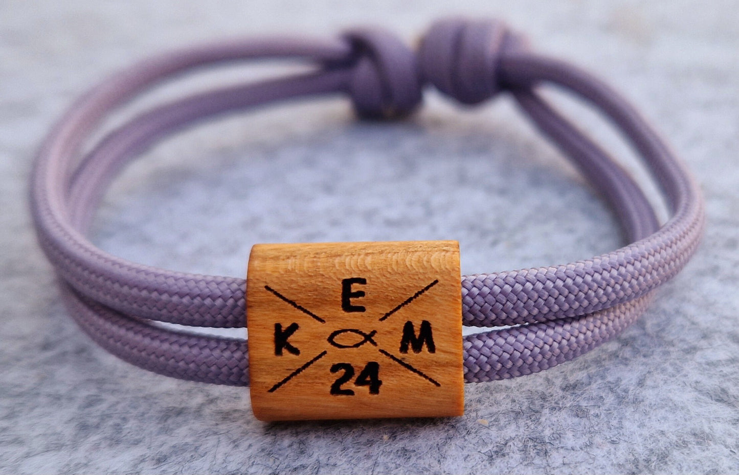 Gravur Holz Armband , Kommunion, Konfirmation, Firmung, Initialen