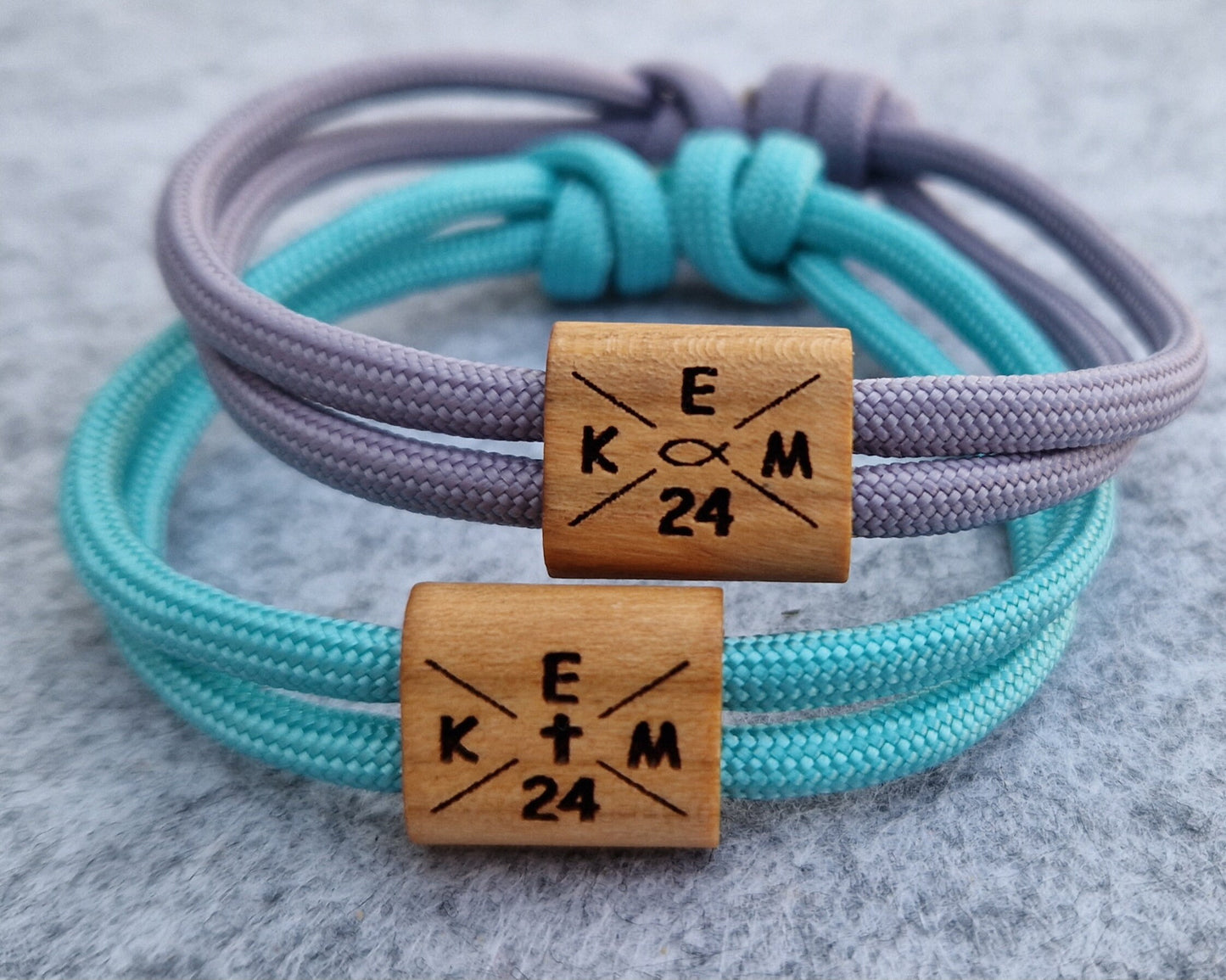 Gravur Holz Armband , Kommunion, Konfirmation, Firmung, Initialen