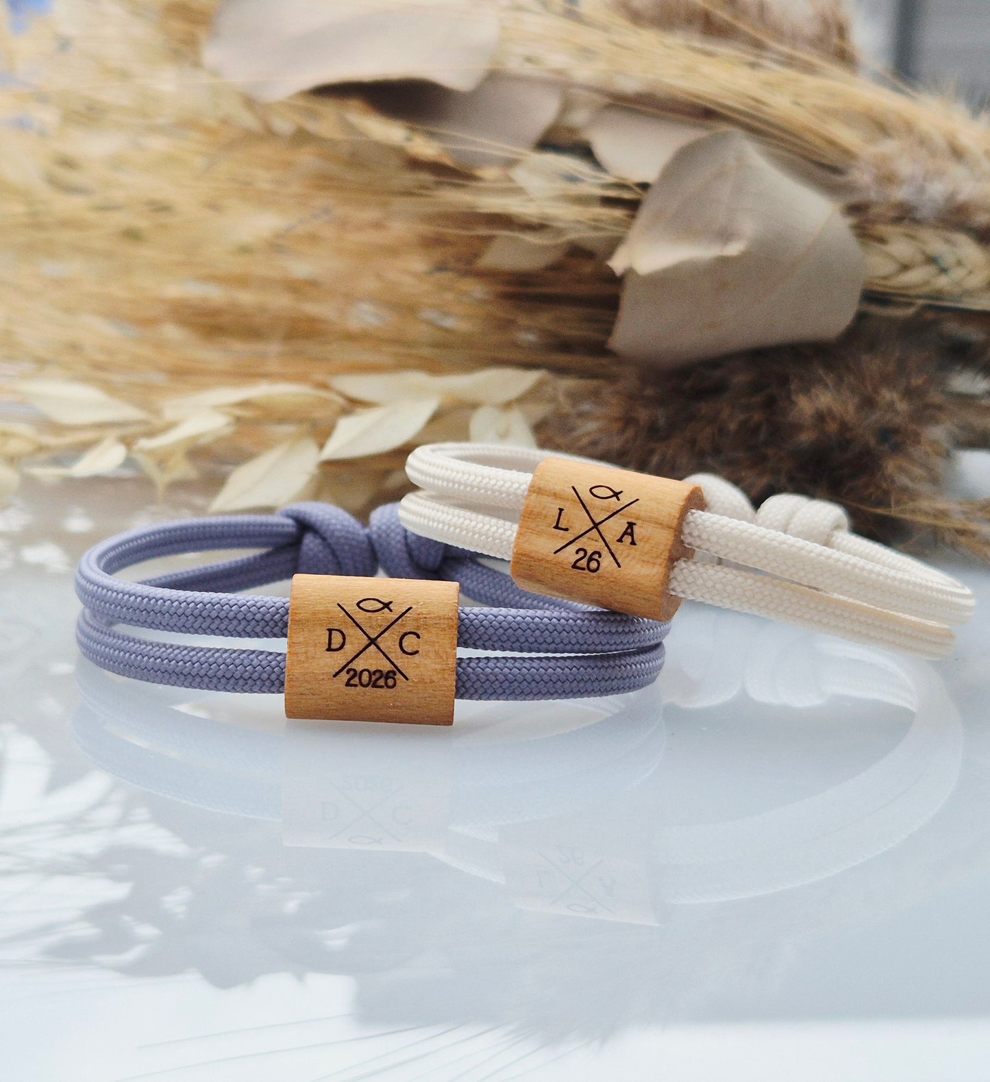 Gravur Armband • Kommunion Armband • Geschenk zur Konfirmation • Armband für Kinder • Geschenk Konfirmation • Initialen Armband